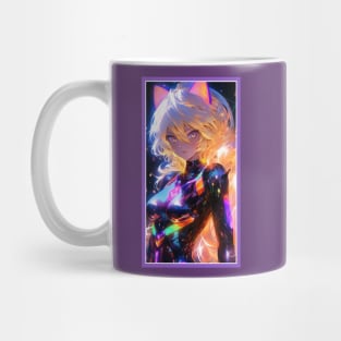 Anime Sci-Fi Cat Girl | Quality Anime Girl Artwork | Manga Girl Anime Art Mug